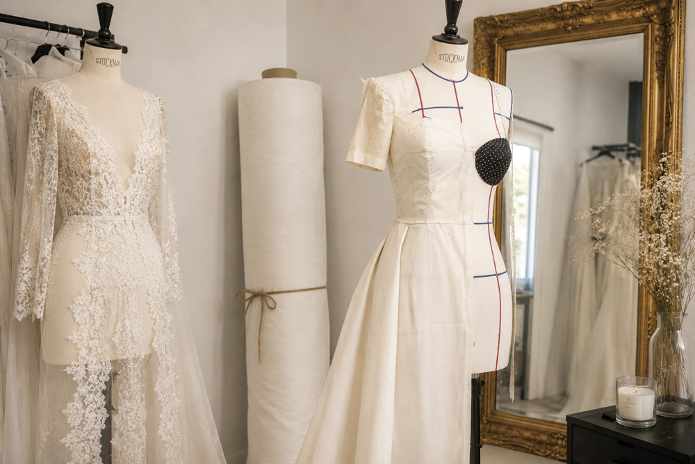 atelier création robe mariée sur mesure