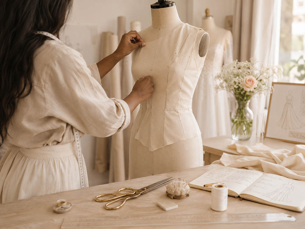 création robe cérémonie mariage